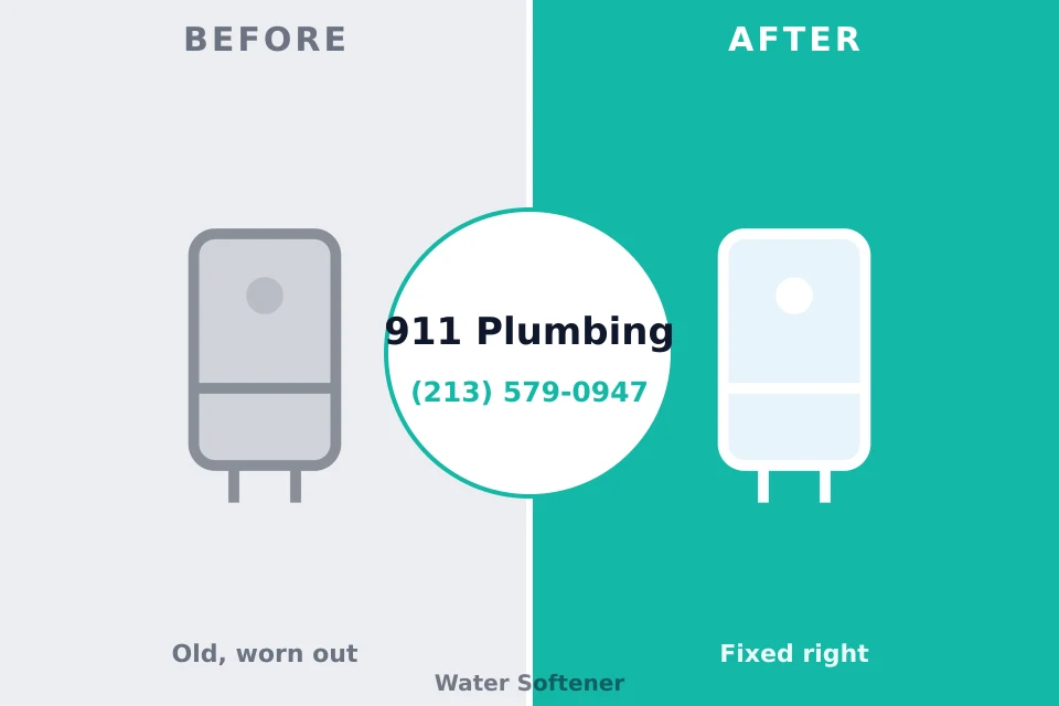 Before and after: plumbing repair Ford Heights, IL